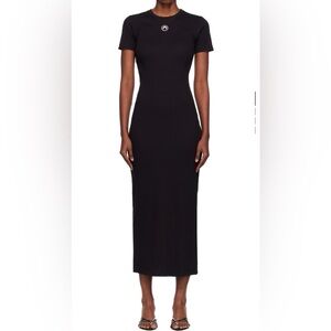 Marine Serre Black Women's Maxi Dress